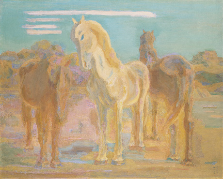 馬 の 絵 で 有名 な 画家 日本 人