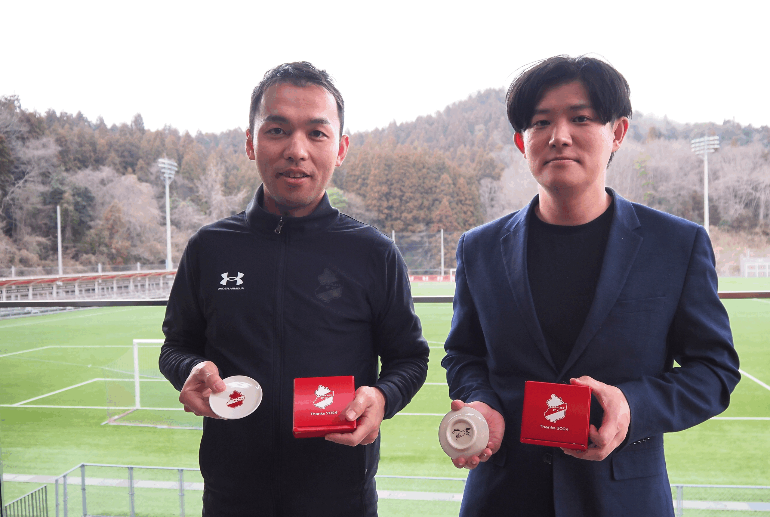 いわきFCと大堀相馬焼がコラボレーション!豆皿に込めた大きな想い